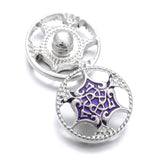10pcs Snap Jewelry Tortoise Snap Buttons Fit 18mm Bracelets Alloy Button