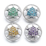 10pcs Snap Jewelry Tortoise Snap Buttons Fit 18mm Bracelets Alloy Button