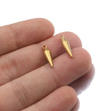 10pcs Stainless Steel Geometric Earrings Charms DIY Jewelry Making