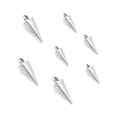 10pcs Stainless Steel Geometric Earrings Charms DIY Jewelry Making