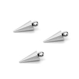 10pcs Stainless Steel Geometric Earrings Charms DIY Jewelry Making