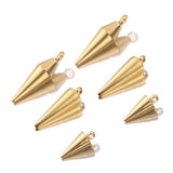 10pcs Stainless Steel Geometric Earrings Charms DIY Jewelry Making