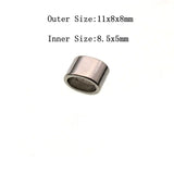 10pcs Big Hole Spacer Tube Beads for Jewelry Making