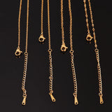 10pcs/lot Stainless Steel Chains With Lobster Clasp