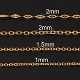 10pcs/lot Stainless Steel Chains With Lobster Clasp