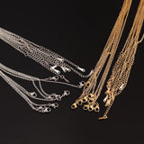 10pcs/lot Stainless Steel Chains With Lobster Clasp