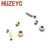 10pcs Stainless Steel End Beads Milan Rope Bracelet Clasp DIY Accessories
