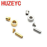 10pcs Stainless Steel End Beads Milan Rope Bracelet Clasp DIY Accessories