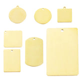 10pcs Stainless Steel Geometric Jewelry Accessories DIY Pendant for Necklace