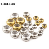 10pcs Spacer Beads Stopper with Silicone Rubber for Slider Bracelet