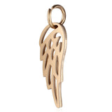 10pcs Stainless Steel Wing Pendant for Jewelry Making DIY Accessories