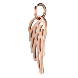10pcs Stainless Steel Wing Pendant for Jewelry Making DIY Accessories