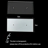 10pcs Acrylic Stud Earrings Display Clear Jewelry Board DIY Accessories Store