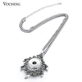 10pcs Tortoise Pendant Snap Button Charms Necklace 18mm NN-292*10