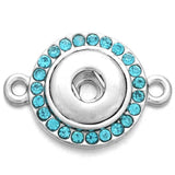 10pcs/lot Two Ears Snap Button Jewelry Accessories Fit 12MM Snap Button Bracelet