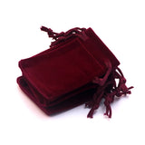 10pcs Velvet Gift Bag Jewelry Pouches 5x7cm 7x9cm 9x12cm Small Gift Packing