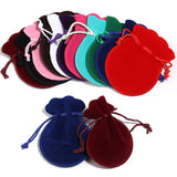 10pcs Velvet Bags Gourd Calabash Drawstring Jewelry Packaging