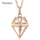 Vocheng Pregnancy Ball Pendant Necklace for Women