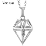 Vocheng Pregnancy Ball Pendant Necklace for Women