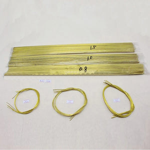 10pcs Welding Solder Rods Brazing Welder Red Metal Brass K Platinum Jewelry