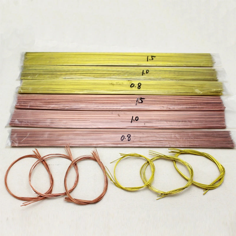 10pcs Sifbronze Welding Solder Rods Red Metal Brass K Platinum Jewelry