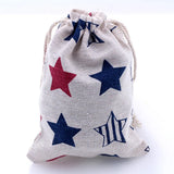 10pcs/lot 10x14cm Cotton Drawstring Bags Jewelry Packaging Wedding Gift Pouches