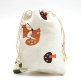 10pcs/lot 10x14cm Cotton Drawstring Bags Jewelry Packaging Wedding Gift Pouches