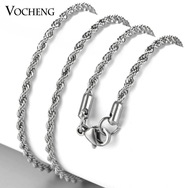 10pcs DIY Material Stainless Steel Chain VC-207*10