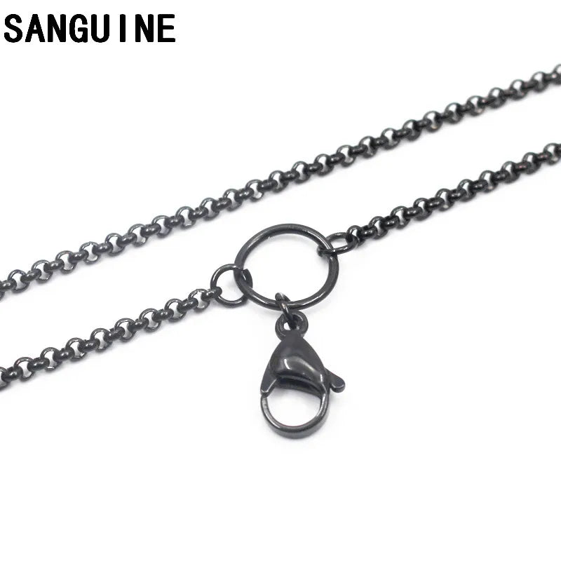 10pcs Stainless Steel Beads Chain Necklace 80cm For Glass Locket