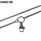 10pcs Stainless Steel Beads Chain Necklace 80cm For Glass Locket
