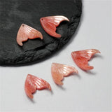 10pcs Resin Fish Tail Charm Connectors for DIY Earrings Hair Jewelry Making