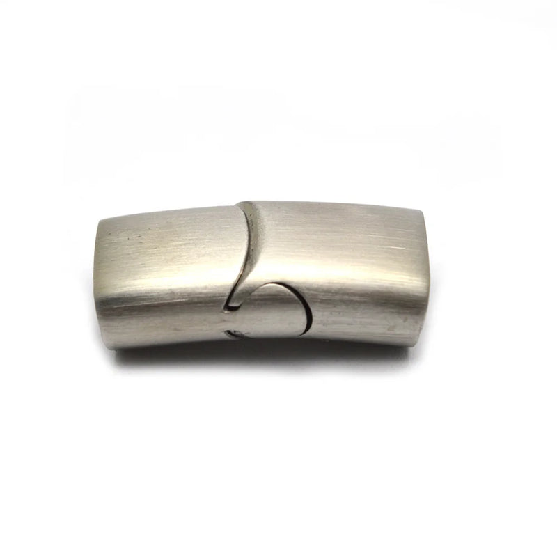 10pcs Stainless Steel Magnetic Clasp Leather Cord Bracelet Jewelry