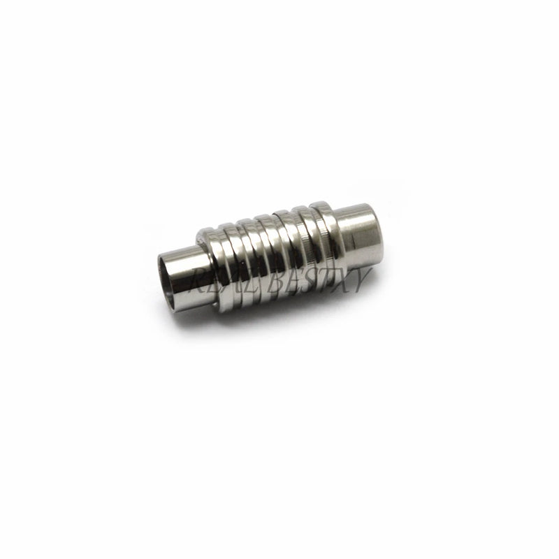 10pcs Stainless Steel Magnetic Clasps Leather Cord Clasp
