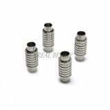 10pcs Stainless Steel Magnetic Clasps Leather Cord Clasp