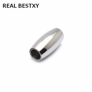 10pcs Strong Magnetic Clasps Round Leather Cord Jewelry Closures
