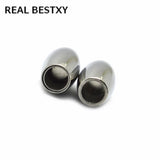 10pcs Strong Magnetic Clasps Round Leather Cord Jewelry Closures