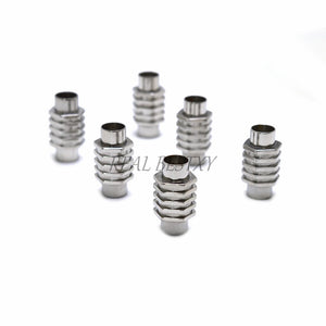 10pcs Stainless Steel Cylinder Magnetic Clasp 316L for Leather Bracelet DIY