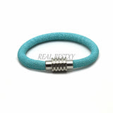 10pcs Stainless Steel Cylinder Magnetic Clasp 316L for Leather Bracelet DIY