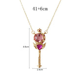 10pcs Card Captor Heart Wing Necklace