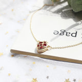 10pcs Card Captor Metal Star Heart Crown Necklace