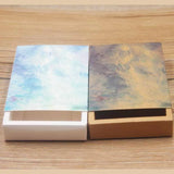 10pcs/lot Thank you Jewelry Display Box Dreamcatcher Print Kraft/White Marble