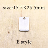 10pcs Let That Shit Go Charms DIY Pendants