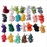 10pcs/lot Fabric Flower Tassel DIY Craft Charms Jewelry Findings
