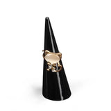 10pcs Clear Cone Finger Ring Stand Holder Jewelry Display
