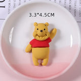 10pcs Bears Anime Characters Resin Jewelry Accessories DIY