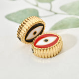 10pcs Evil Eye Jewelry Beads Charms for Necklace Earring Bracelet Making