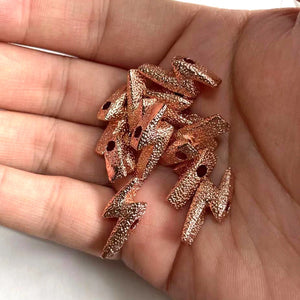 10pcs Flower Charms for Jewelry Making Copper Metal