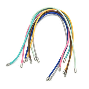 10pcs Elastic Band Round Rubber Band DIY Bracelet Beading Necklace