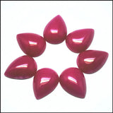 10pcs Yellow Stone Teardrop Cabochons for Pendants Making 10x14mm 13x8mm 18x25mm