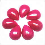 10pcs Yellow Stone Teardrop Cabochons for Pendants Making 10x14mm 13x8mm 18x25mm